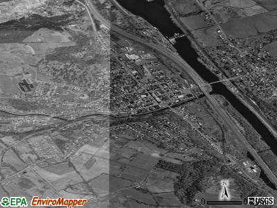 Fort Plain satellite photo by USGS