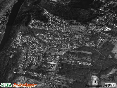 Saugerties South satellite photo by USGS