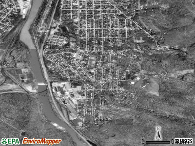 South Connellsville satellite photo by USGS