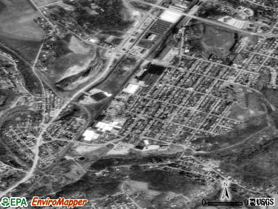 South Greensburg satellite photo by USGS