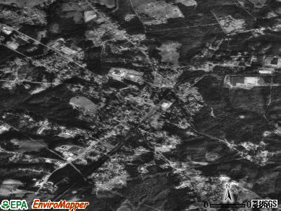 Cowpens satellite photo by USGS