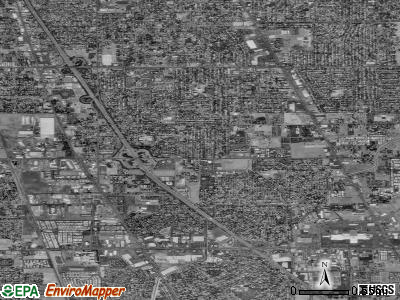 Parkway-South Sacramento satellite photo by USGS