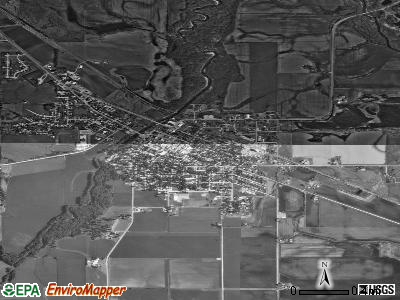 La Porte City satellite photo by USGS