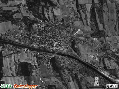 Clyde satellite photo by USGS