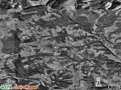 Mulberry satellite photo by USGS