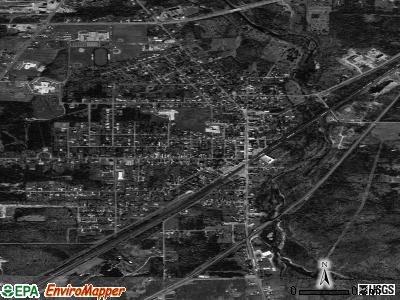 Angola satellite photo by USGS