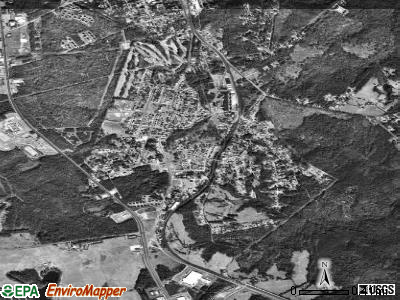 Winnsboro Mills satellite photo by USGS