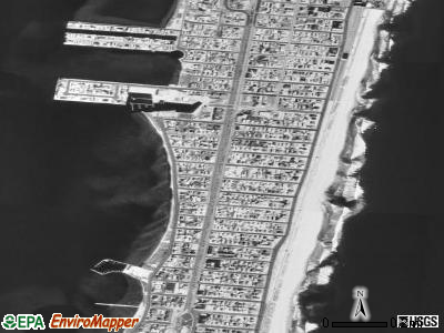 Seaside Park satellite photo by USGS