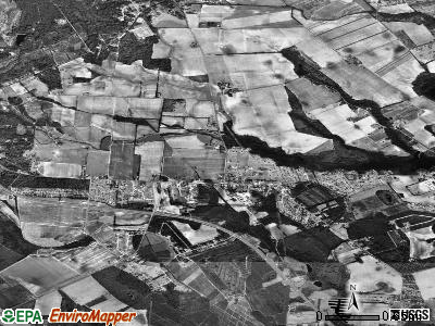 Dalzell satellite photo by USGS