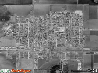 Ralls satellite photo by USGS