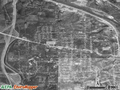 Harriman satellite photo by USGS