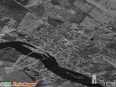 Phoenix satellite photo by USGS