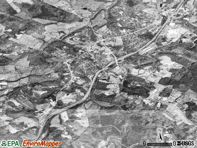 Amherst satellite photo by USGS