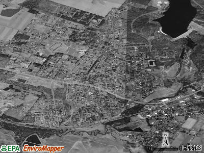 Mountain Lake Park satellite photo by USGS