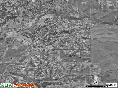 Fairbanks Ranch satellite photo by USGS