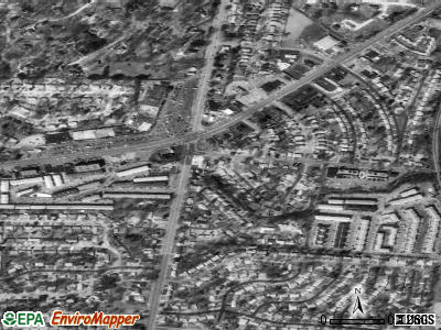 Marlborough satellite photo by USGS