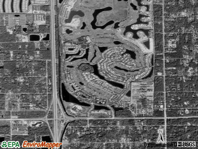 Vineyards satellite photo by USGS