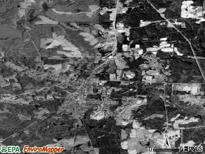 Creedmoor satellite photo by USGS