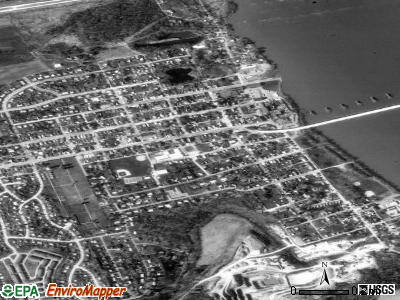 Wrightsville satellite photo by USGS