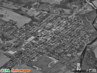 Hughesville satellite photo by USGS