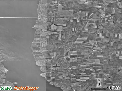Pymatuning Central satellite photo by USGS