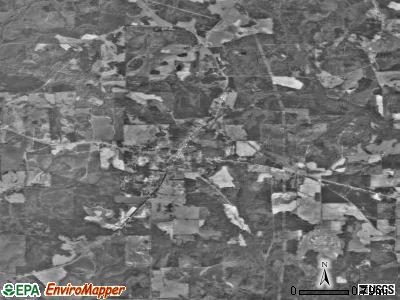 Clio satellite photo by USGS