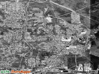 Ranlo satellite photo by USGS