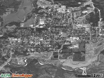 Charleston satellite photo by USGS