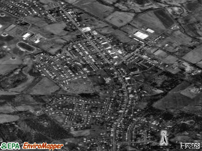 Brighton satellite photo by USGS