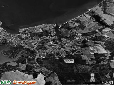 Grasonville satellite photo by USGS