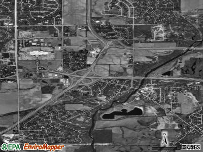 Berlin satellite photo by USGS