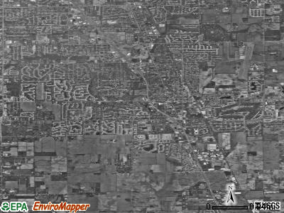 Greenwood satellite photo by USGS