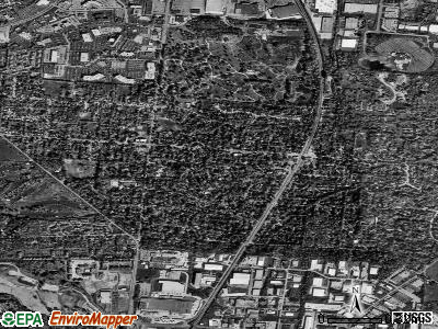 Glendale satellite photo by USGS