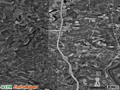 Big Beaver satellite photo by USGS