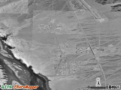 Desert Hills satellite photo by USGS