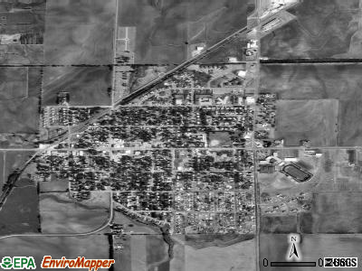 Clearwater satellite photo by USGS