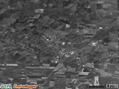 Sugarcreek satellite photo by USGS