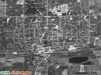 Bridgeport satellite photo by USGS