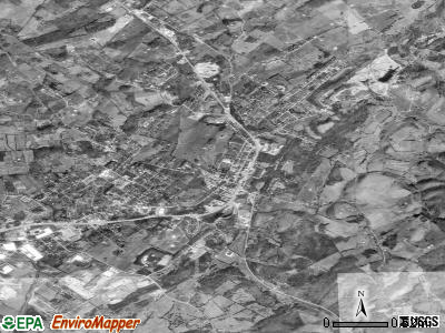 Tazewell satellite photo by USGS