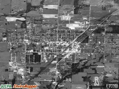 North Eagle Butte satellite photo by USGS