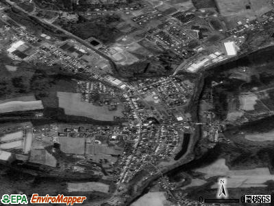 Pine Grove satellite photo by USGS