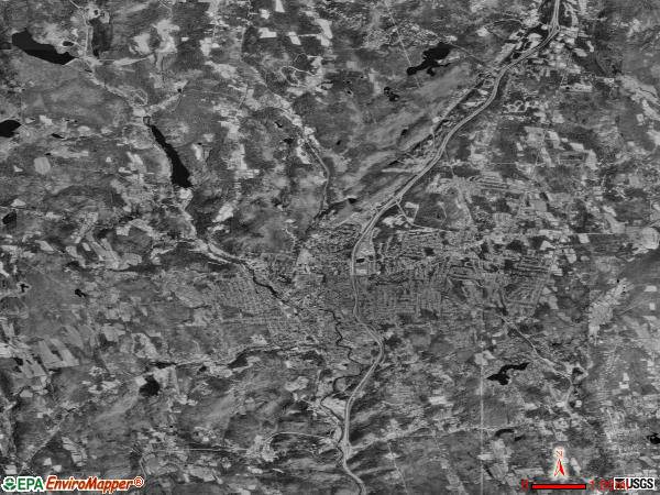 Torrington satellite photo by USGS