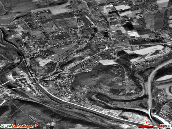 Weissport East satellite photo by USGS 
