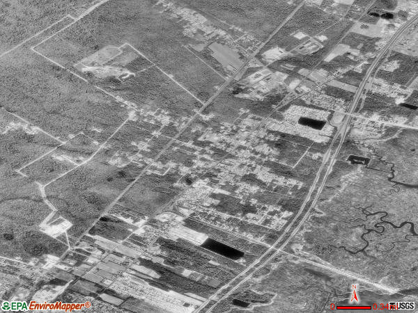 Whitesboro-Burleigh satellite photo by USGS 