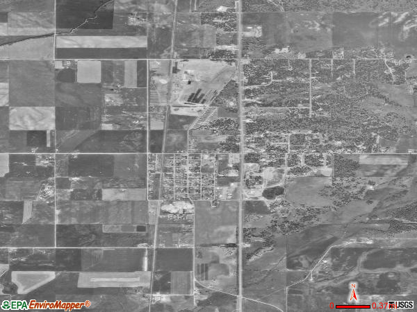 Pablo satellite photo by USGS 