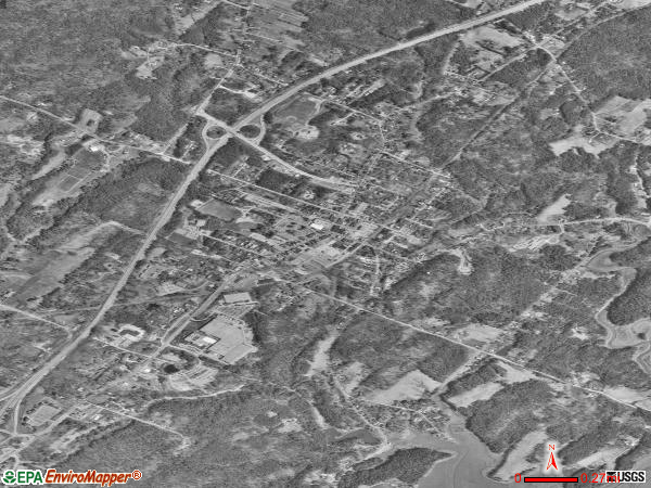 Freeport satellite photo by USGS 