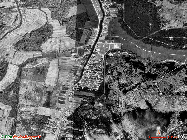 Montegut satellite photo by USGS 