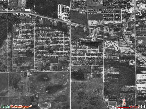 Rancho Alegre satellite photo by USGS 