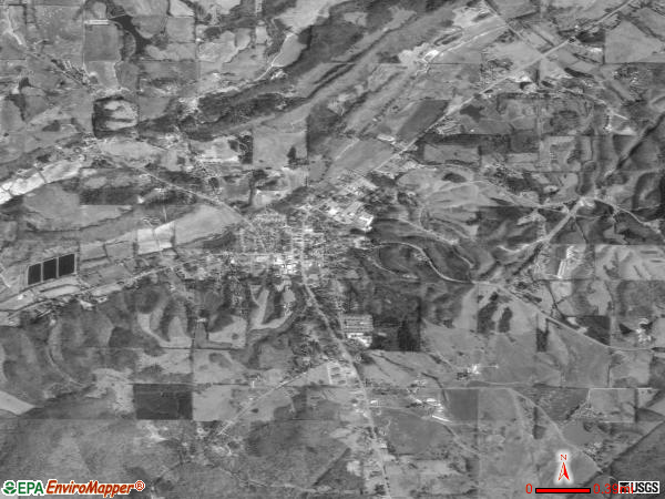 Blountsville satellite photo by USGS 