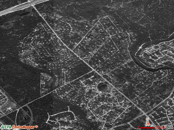 Shavano Park satellite photo by USGS 